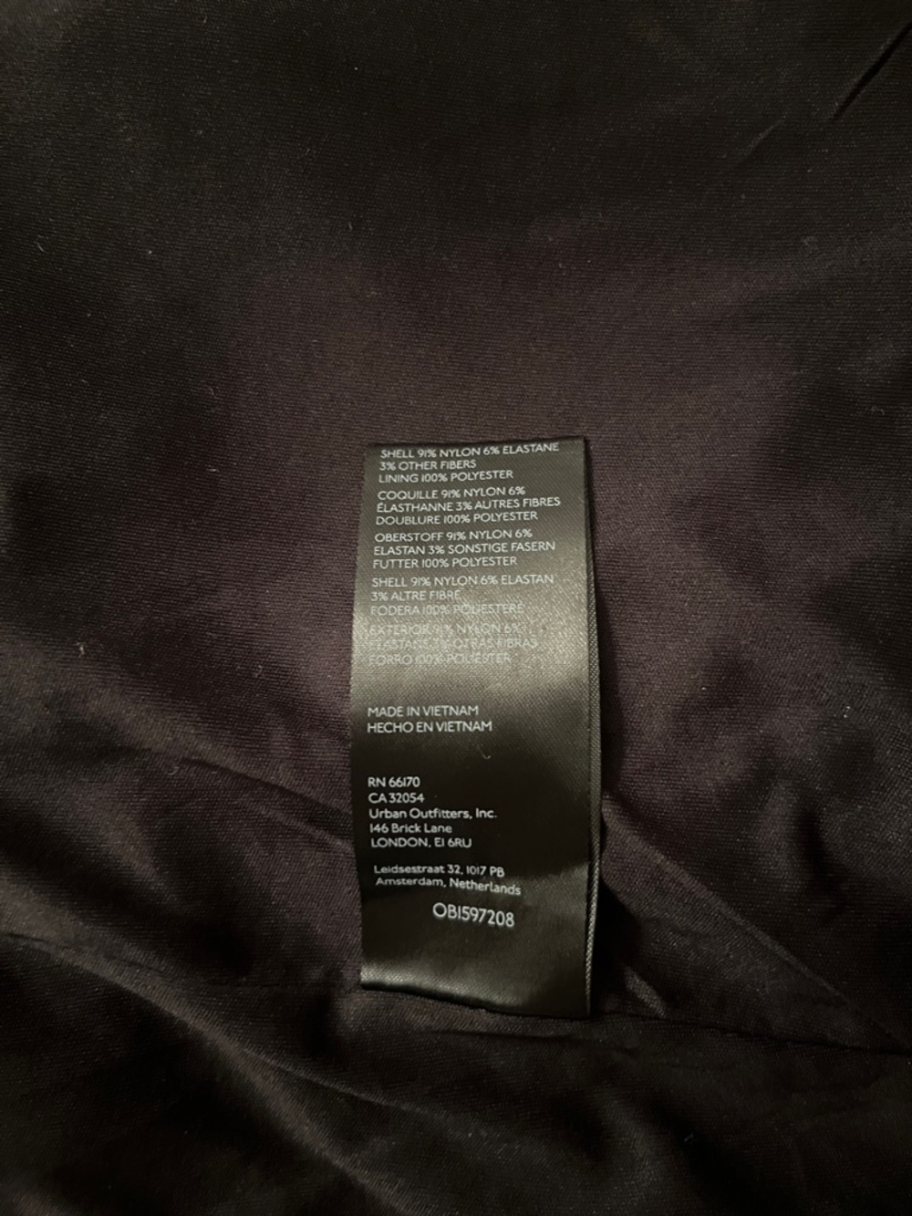 Urban Outfitters Black Sequin Mini Dress. Size S - Picture 8 of 8
